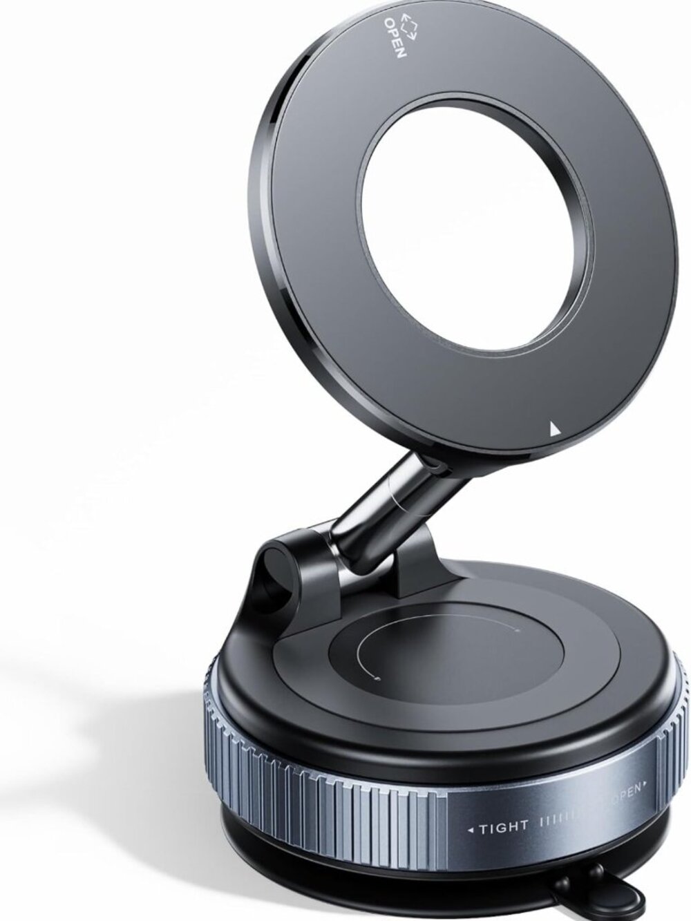 2026 Upgraded Magnetic Car Phone Holder - 360° Suction Mount for iPhone